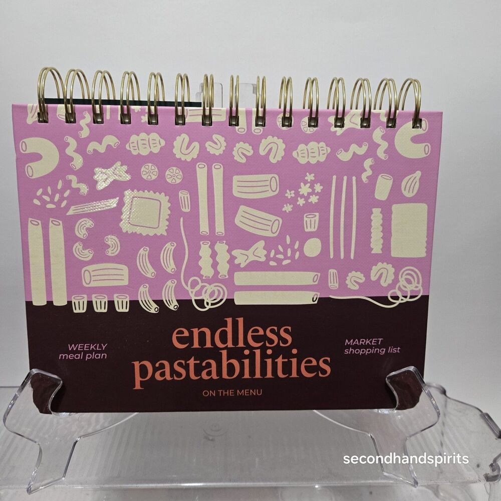 Meal Planner: Endless Pastabilities Weekly Meal Plan And Market Shopping List